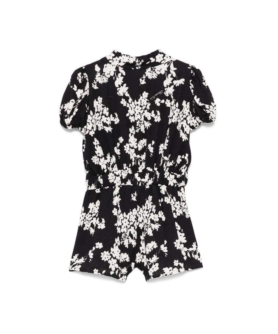 Elisabetta Franchi La Mia Bambina Tuta Nera/Burro per Bambine