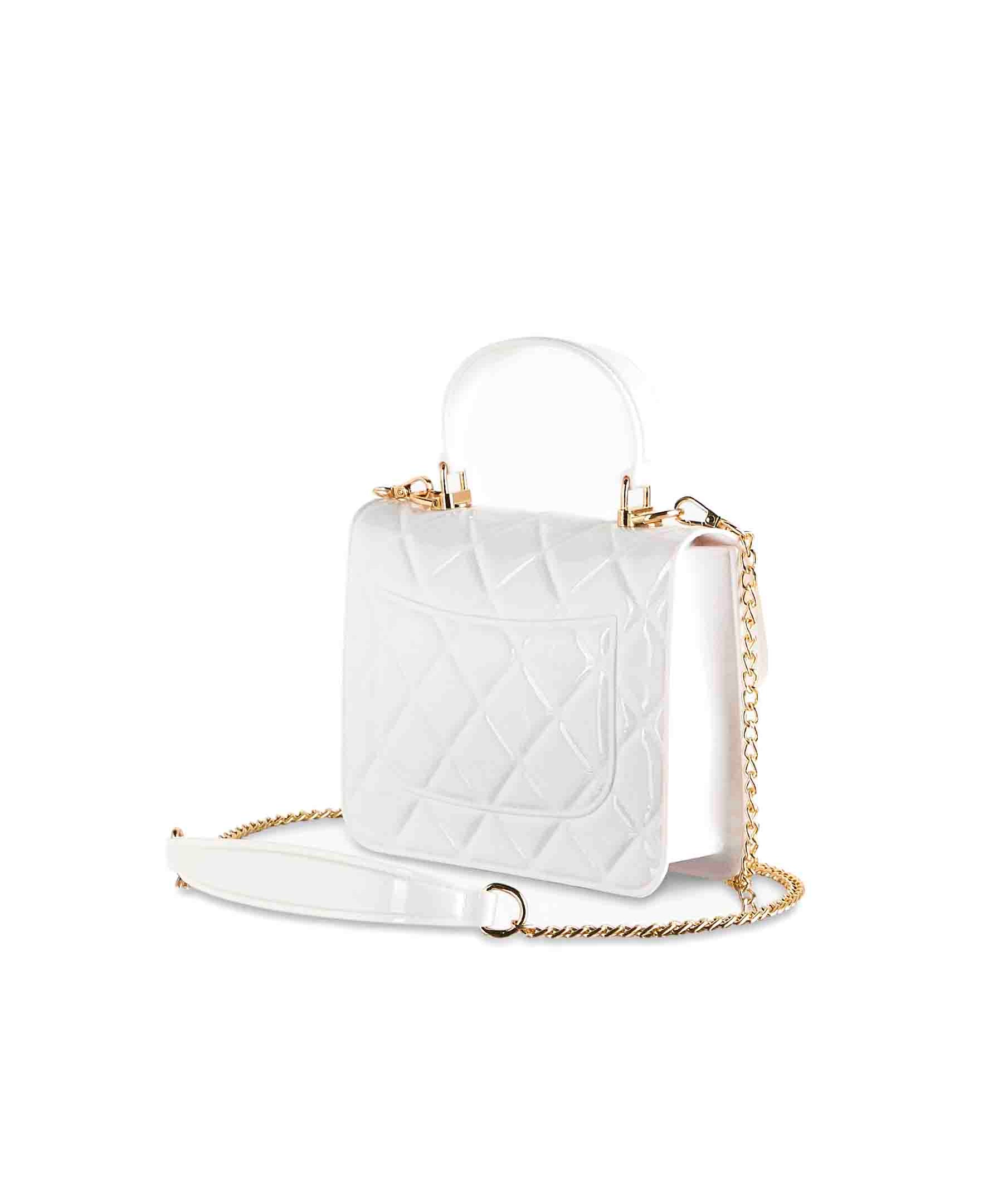 Patrizia Pepe Borsa Bianca Trapuntata per Bambine