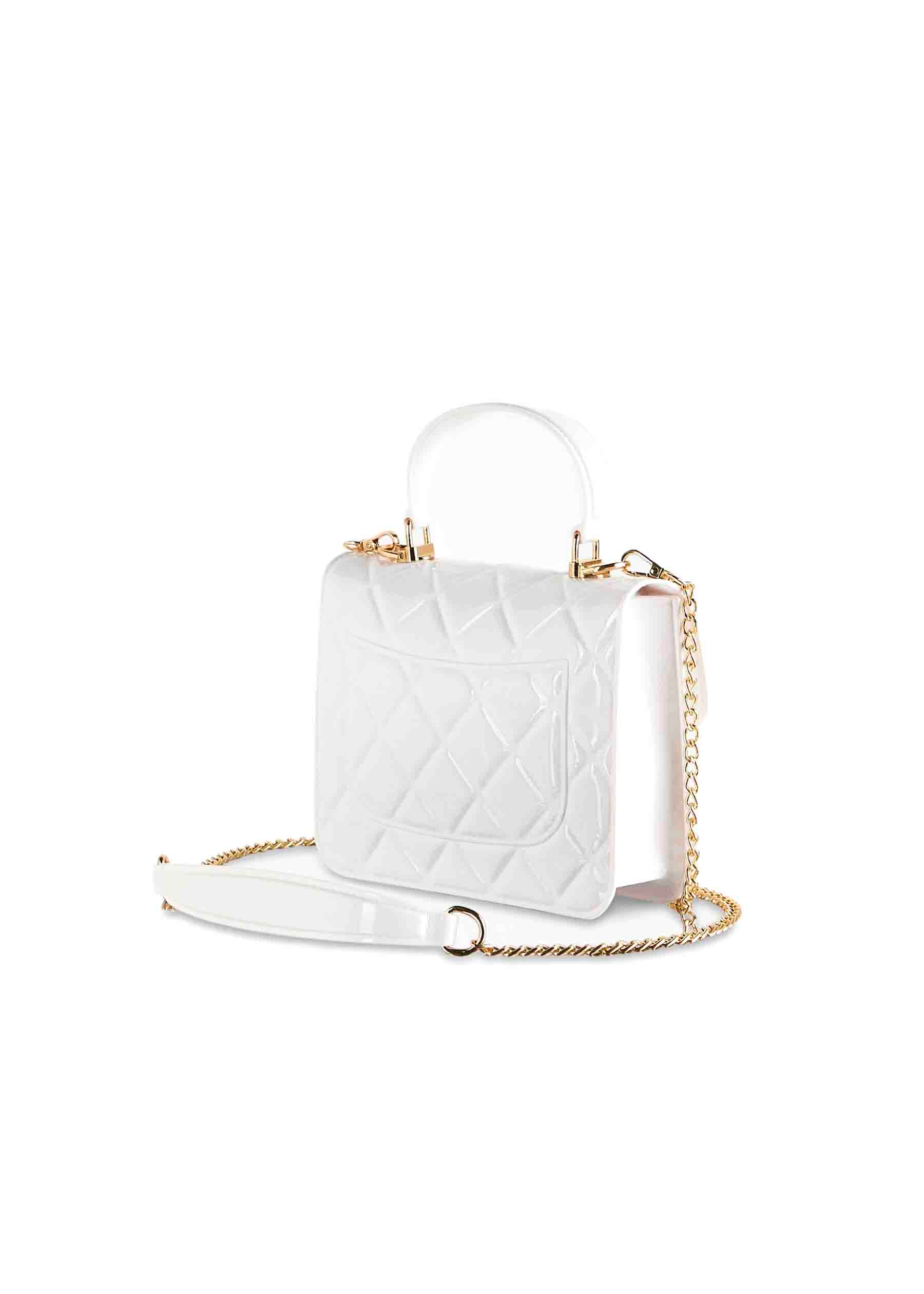 Patrizia Pepe Borsa Bianca Trapuntata per Bambine