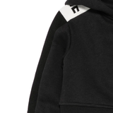Elisabetta Franchi La Mia Bambina Felpa Nero e Milk con Logo per Neonate