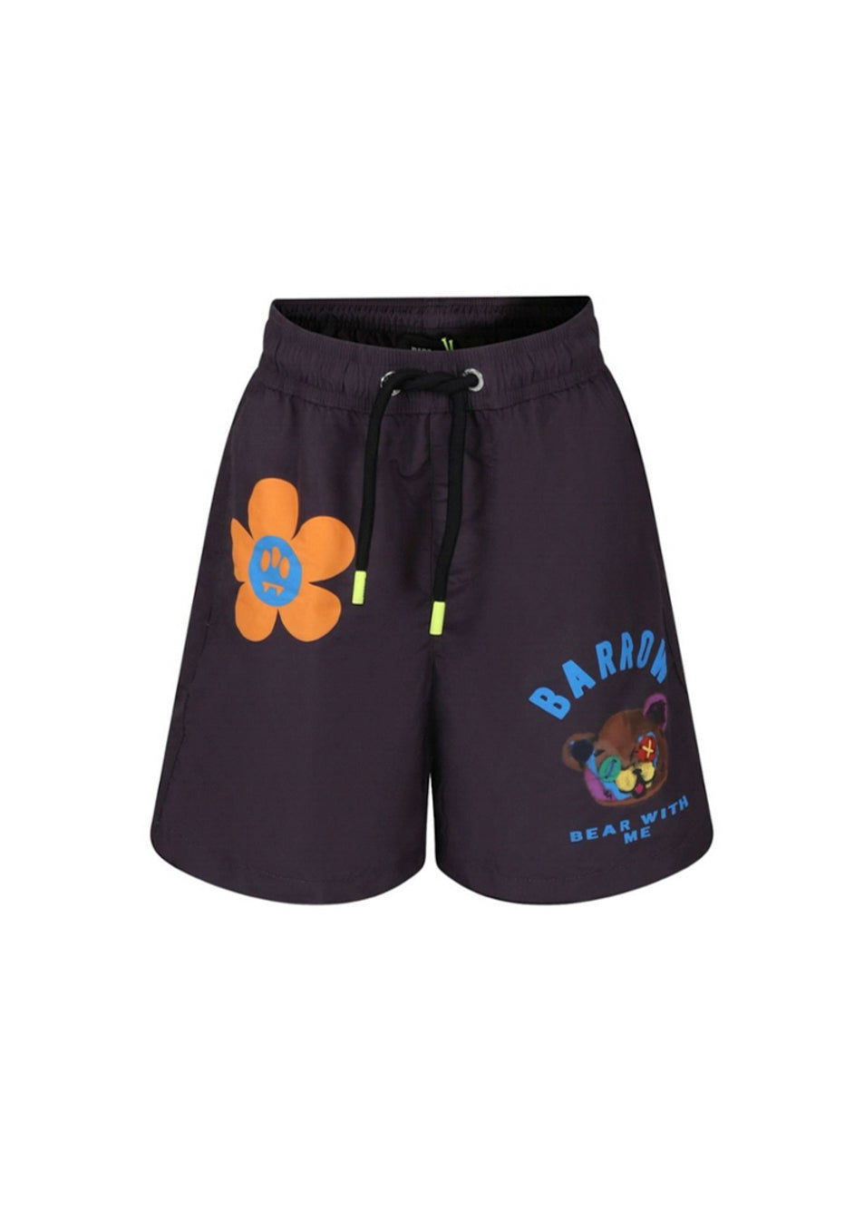 Barrow Kids Costume Boxer Nero con Stampa