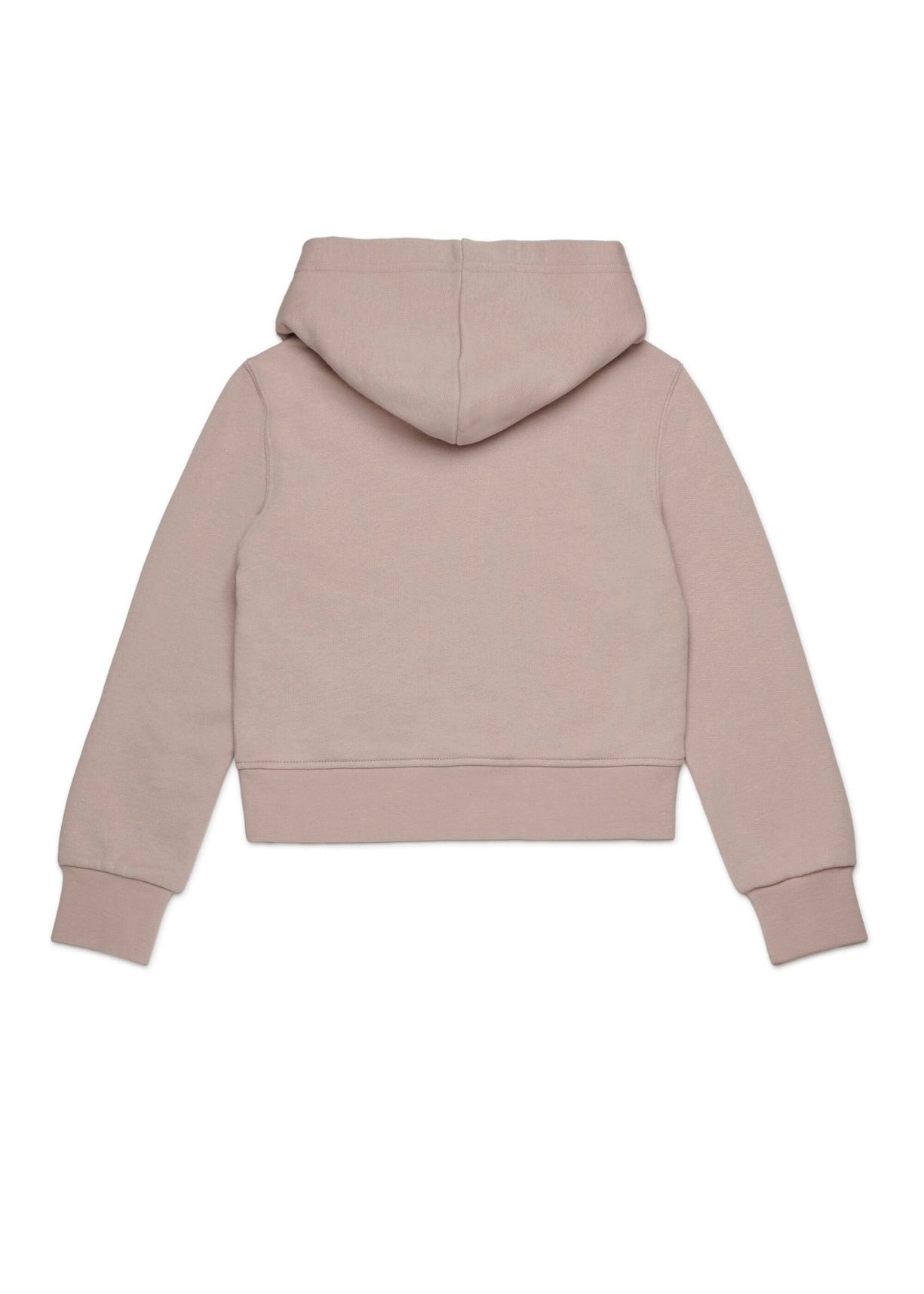 Diesel Kids Felpa con Cappuccio Rosa Oval D per Bambine