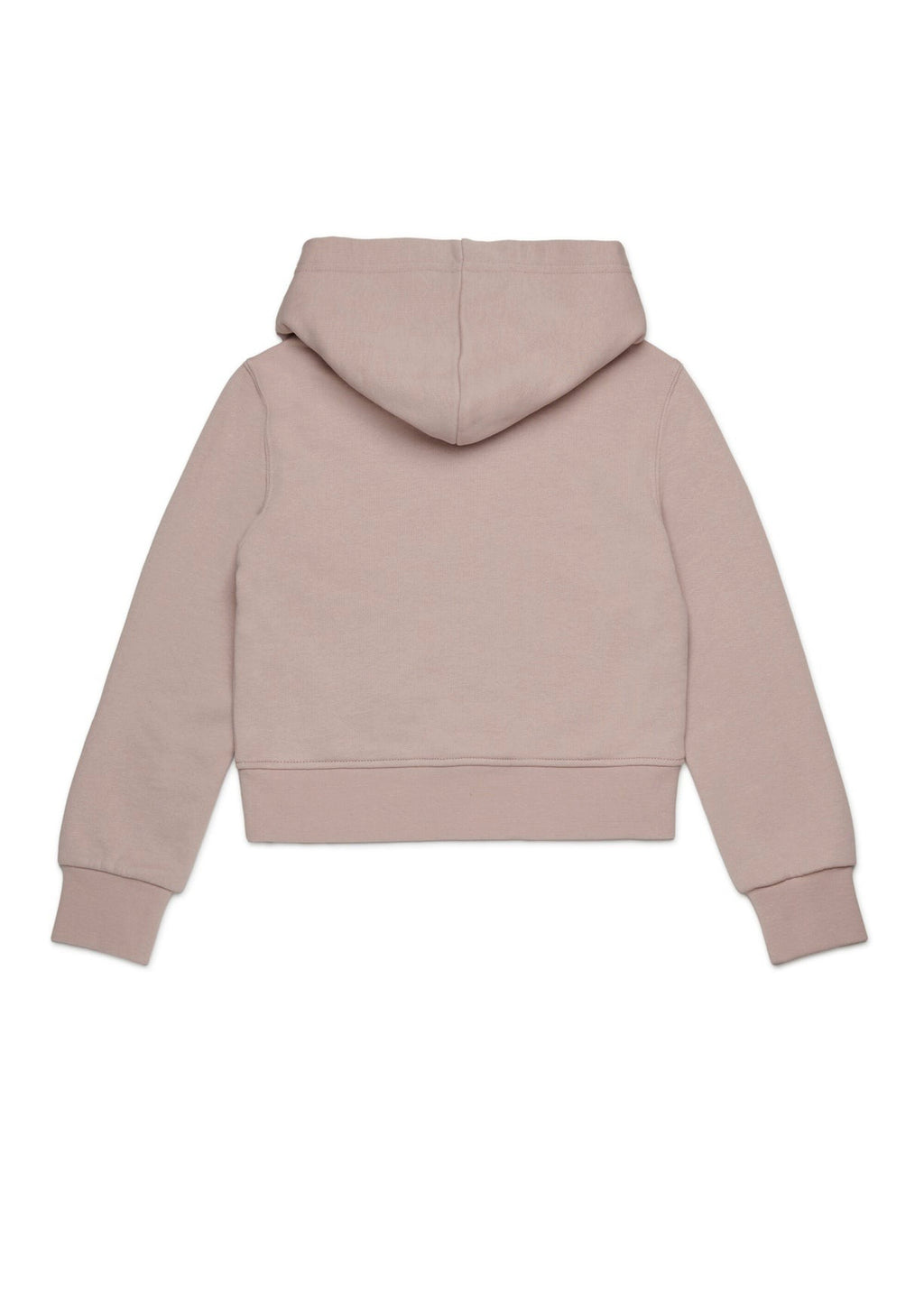 Diesel Kids Felpa con Cappuccio Rosa Oval D per Bambine