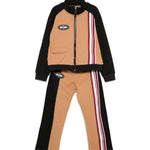 Moschino Kids Tuta Cammello per Bambini