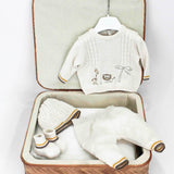 Marlù Corredino Beige con Completo per Neonati