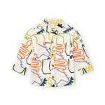 Tuc Tuc Camicia Fantasia Lines per Neonati