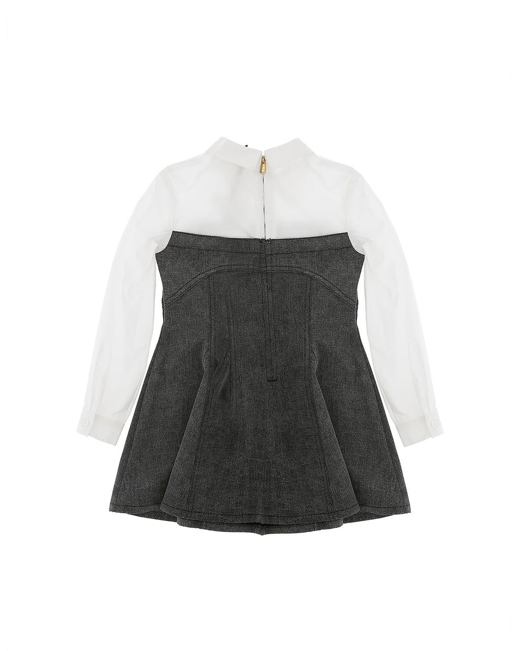 Pinko Kids Abito in Denim per Bambine