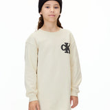 Calvin Klein Kids Abito Whitecap Gray per Bambine