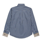 Dsquared2 Kids Camicia a Quadri con Logo (retro)