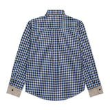 Dsquared2 Kids Camicia a Quadri con Logo (retro)