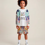 Just Cavalli Kids Camicia a Fantasia Multicolor per Bambini
