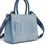 Diesel Kids Borsa in Denim con Logo per Bambine