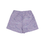Blumarine Kids Bermuda Lilla Chiaro con Effetto Pizzo Floreale per Neonate
