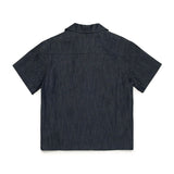 N°21 Kids Camicia Jeans con Stampa Palm Tree per Bambini