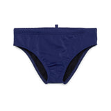 Dsquared2 Kids Costume Slip Blu con Stampa per Bambini
