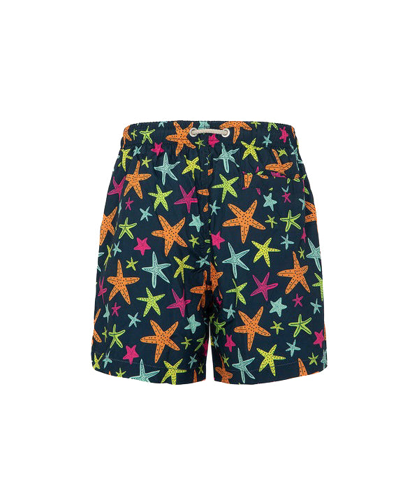 Effek Costume Boxer Fantasia Starfish Dark per Bambini