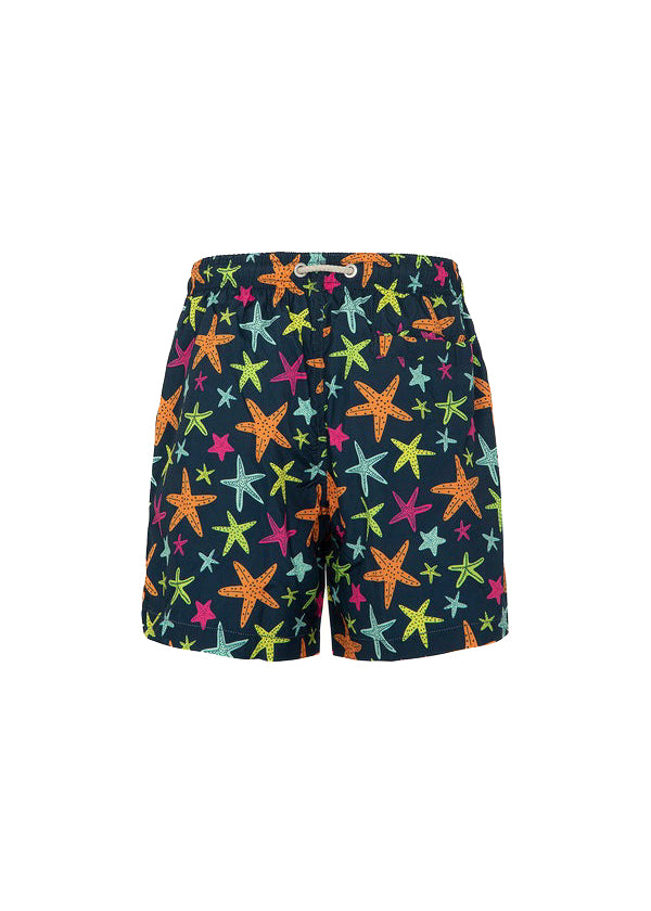 Effek Costume Boxer Fantasia Starfish Dark per Bambini