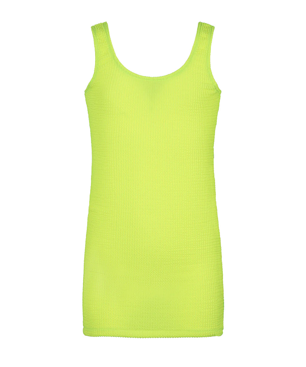 F**K Kids Vestito Copricostume Verde per Neonate