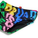 Dsquared2 Kids Costume Multicolor con Logo All-Over per Neonati