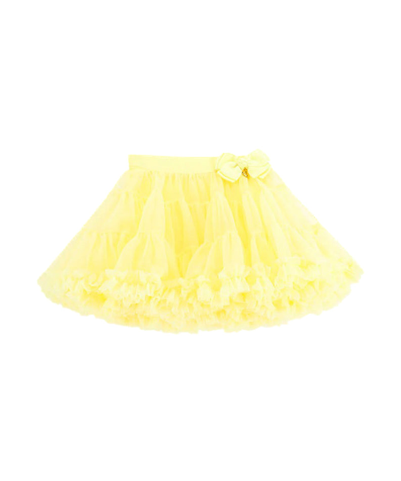 Angel's Face Gonna Gialla Pixie per Bambine