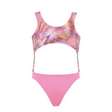4Giveness Kids Costume Intero Fantasia Pink Butterfly per Bambine