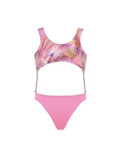4Giveness Kids Costume Intero Fantasia Pink Butterfly per Bambine