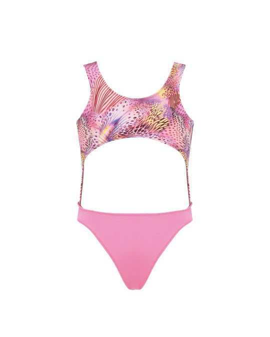 4Giveness Kids Costume Intero Fantasia Pink Butterfly per Bambine