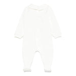 Moschino Kids Tutina Panna con Logo Teddy Bear per Neonati (retro)
