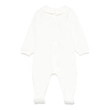 Moschino Kids Tutina Panna con Logo Teddy Bear per Neonati (retro)