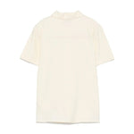 Moschino Kids Camicia Crema con Logo All-over per Bambini (retro)