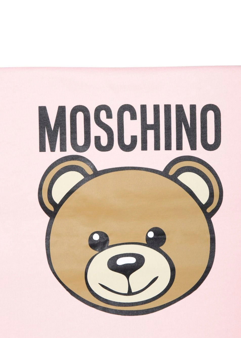 Moschino Kids Coperta Rosa con Teddy Bear per Neonati (dettaglio)