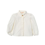 Elisabetta Franchi My Little Girl Cream Shirt for Newborns
