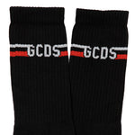 Gcds Kids Calzini Neri con Motivo a Strisce per Bambini