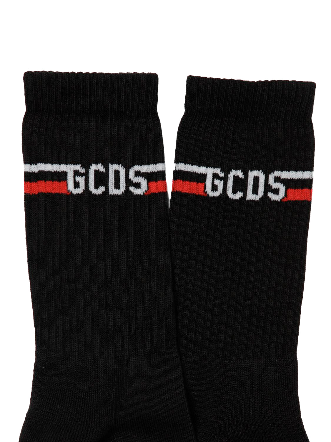 Gcds Kids Calzini Neri con Motivo a Strisce per Bambini