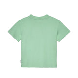 Palm Angels Kids T-Shirt Verde con Stampa Logo per Bambini