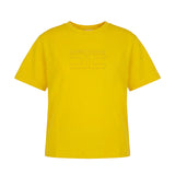 Elisabetta Franchi La Mia Bambina T-shirt Sun con Ricamo Logo per Bambine