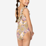 4GIVENESS Costume Monokini Fantasia Capri per Bambine