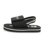 Boss Kids Ciabatta Nero con Chiusura a Strappo per Neonati
