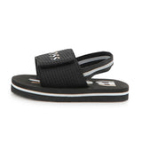 Boss Kids Ciabatta Nero con Chiusura a Strappo per Neonati