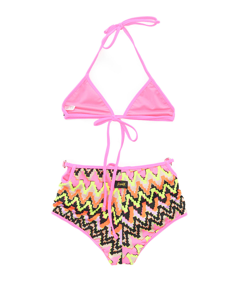 EffeK Costume Bikini Fantasia Multicolor per Bambine