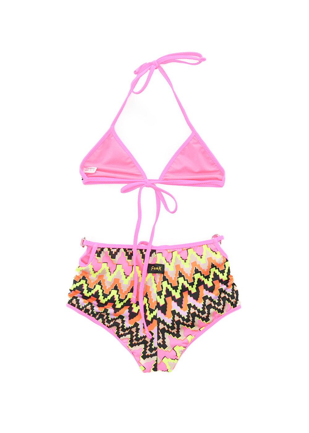 EffeK Costume Bikini Fantasia Multicolor per Bambine