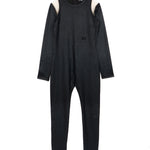 Dsquared2 Kids Tuta Nera Maniche Lunghe per Bambina