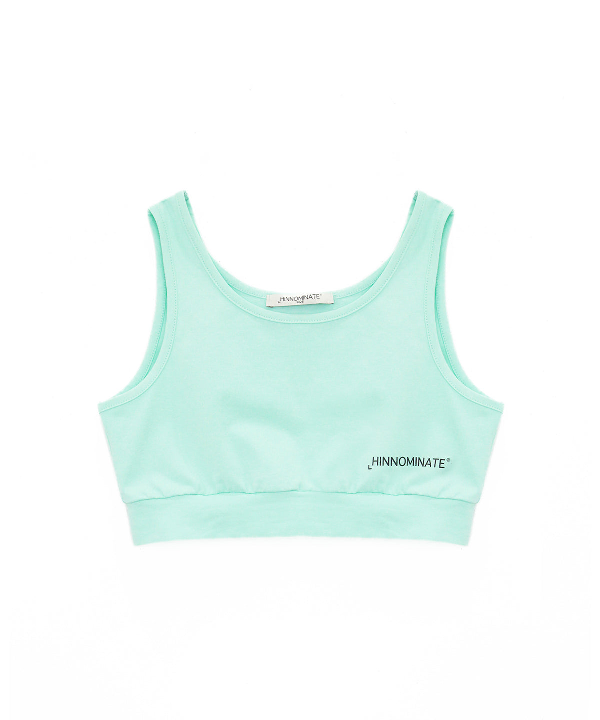 Hinnominate Kids Top Crop Verde con Logo