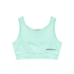 Hinnominate Kids Top Crop Verde con Logo