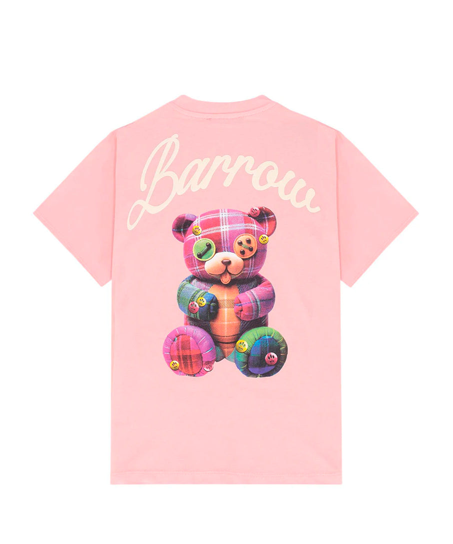 Barrow Kids T-Shirt con Stampa Teddy Retro per Bambine