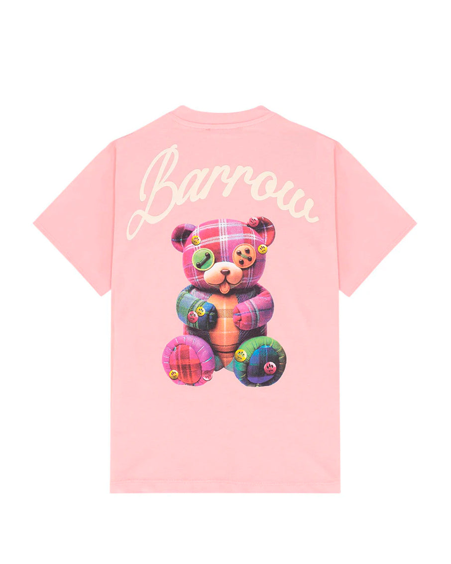Barrow Kids T-Shirt con Stampa Teddy Retro per Bambine