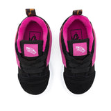 Vans Kids Knu Skool Nero/Fucsia per Neonate