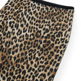 N21 Kids Gonna Longhette Animalier con Patch Logo per Bambine