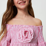 Twinset Kids Short Striped Dress