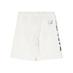 Barrow Kids Short Bianco con Stampa per Bambini retro